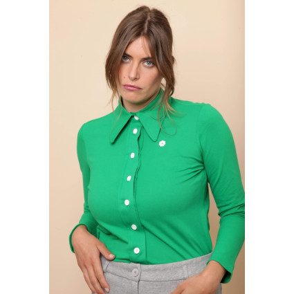 Chemisier polo seventies Hippocampe